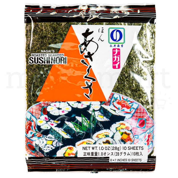 NAGAI Hon Asakusa Red - Roasted Nori Seaweed 10sheets