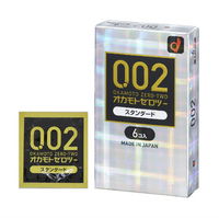 Okamoto Zero Two (Standard Lubricant) Regular Size Safety Sheath (6 pc)