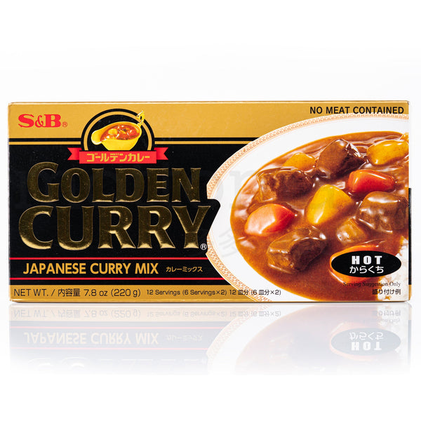 BBD: 15.04.2024 SB Golden Curry Roux - Hot 12 servings (220g)