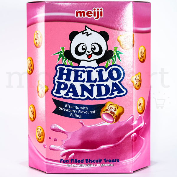 MEIJI Hello Panda StrawBerry 10 packets / 260g