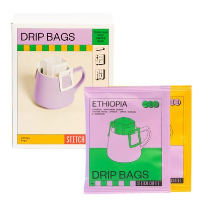 STITCH COFFEE - ISSHU-KAN ETHIOPIAN MIXED DRIP BAGS