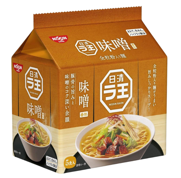 Nissin Raoh Miso Noodle 5 packs