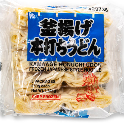 TAKARA Kamaage Hanuchi Udon - Frozen Udon 5pc x 250g (1.25kg)