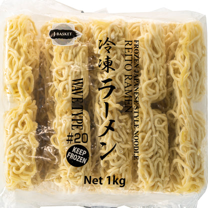 J-BASKET Frozen Yellow Ramen 5pc (1kg)