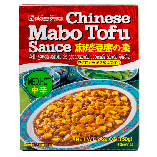 HOUSE Mabo Tofu Sauce - Medium Hot 4 servings (150g)