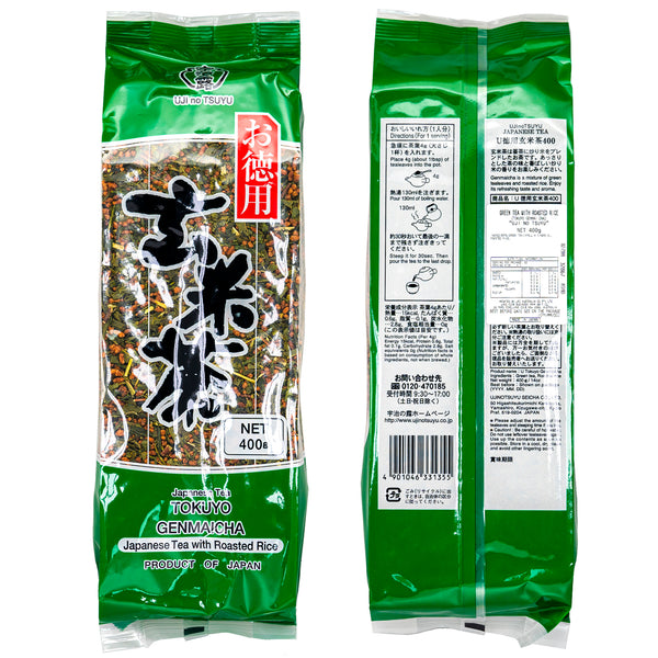 UJINOTSUYU Genmaicha - Roasted Rice with Green Tea 400g