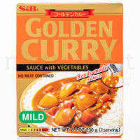 SB Golden Curry Sauce with Vegetable - Mild (230g)