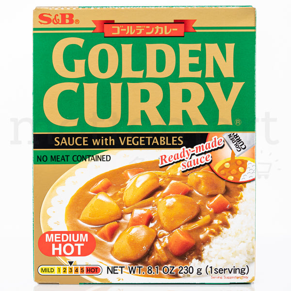 SB Golden Curry Sauce with Vegetable - Medium Hot (230g)