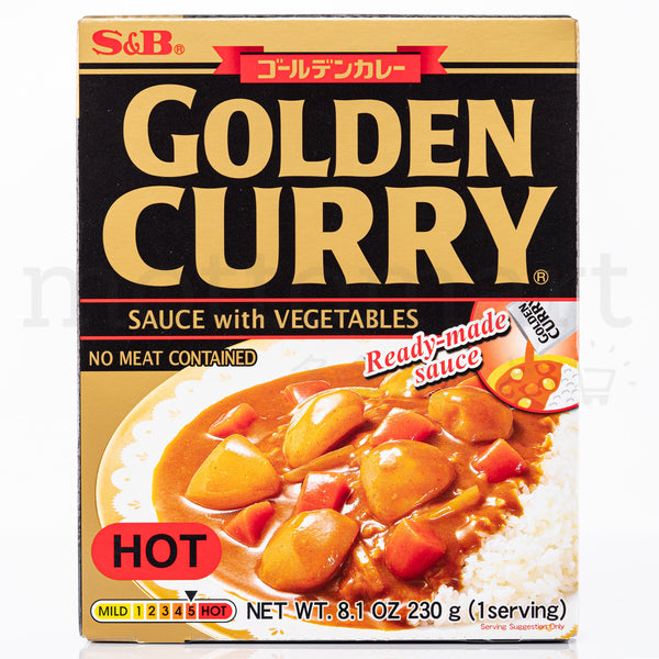 SB Golden Curry Sauce with Vegetable - Hot (230g)