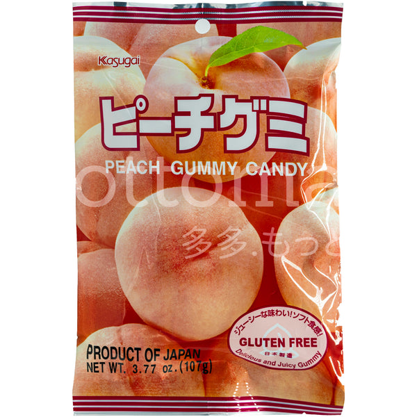 KASUGAI Gummy Peach 107g