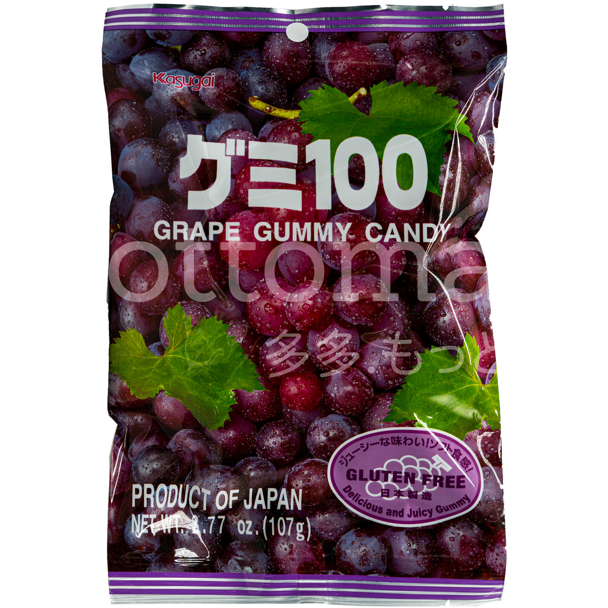 KASUGAI Gummy Grape 107g – Mottomart