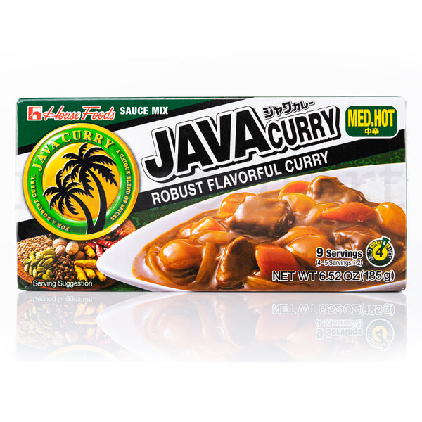 HOUSE Java Curry Chukara - Medium Hot 9 servings (185g)