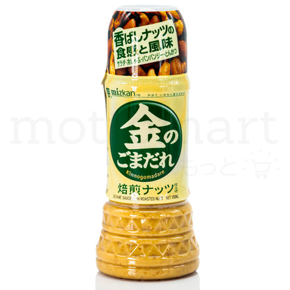 SHORT BEST BEFORE: 05/12/2024 MIZKAN Sesame Sauce With Roasted Nuts (250ml) ミツカン 金のごまだれ 焙煎ナッツ