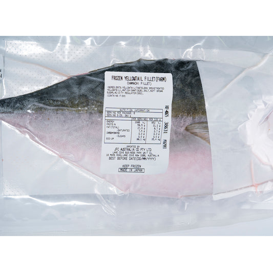 JFC Hamachi Fillet - Frozen Smoked Yellow Tail 2.03 kg