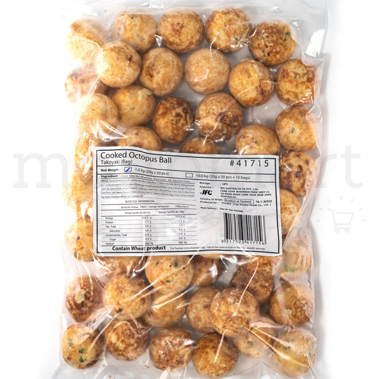 Takoyaki - Cooked Octopus Ball Frozen 50pc (1kg)