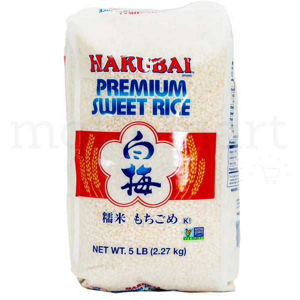 Hakubai Sweet Mochi Rice, 2.27 Kg