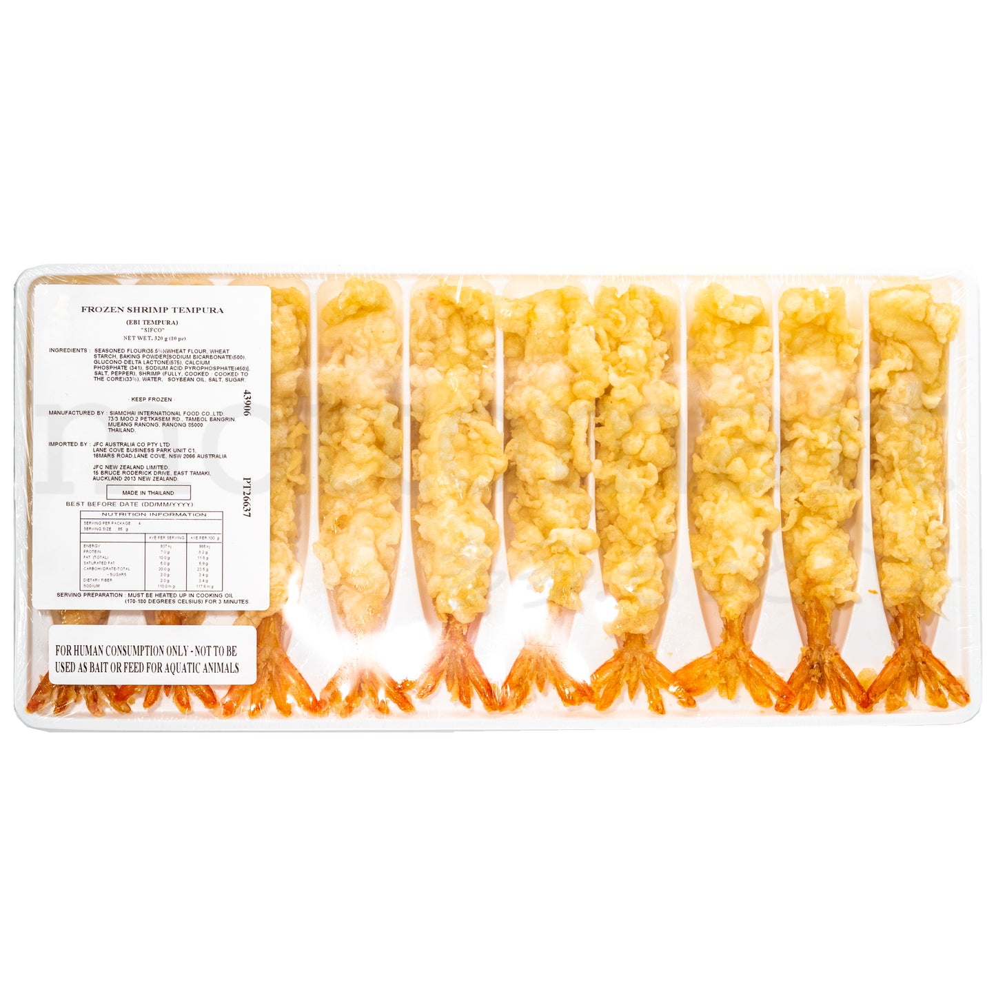 Ebi Tempura 26-30 - Frozen Prawn Tempura 10pc / 320g