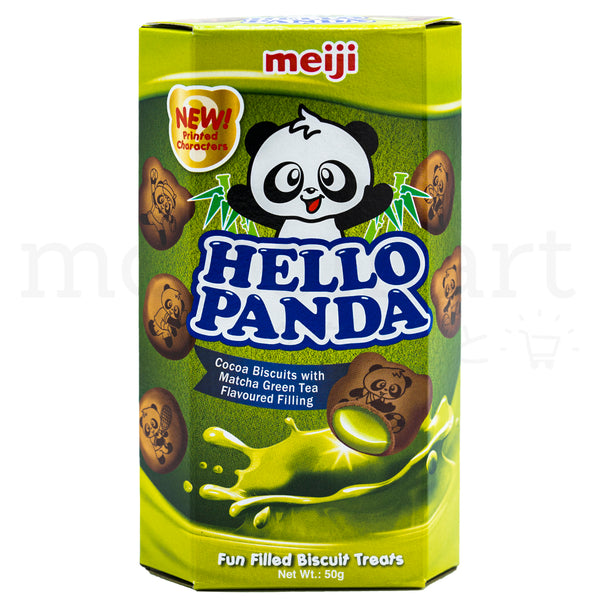 MEIJI Biscuit - Hello Panda Green Tea 50g