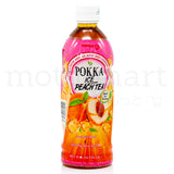 POKKA Ice Peach Tea 500ml X6
