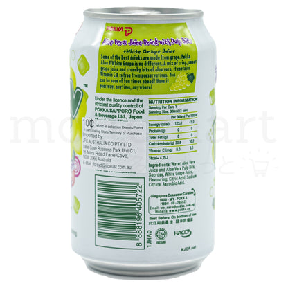 POKKA Aloe Vera Grape 300ml x 6