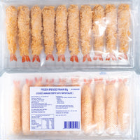 Jumbo Ebi Fry - Frozen Breaded Prawn ( 16-17cm ) 80g each / 10pc