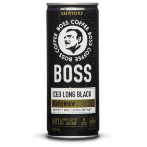 SUNTORY BOSS Coffee - Iced Long Black (237ml) 12CANs
