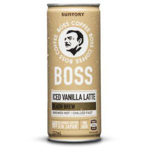 SUNTORY BOSS Coffee - Iced Vanilla Latte (237ml) 12CANs