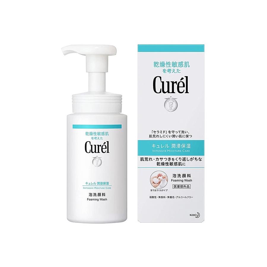 CURéL Intensive Moisture Care - Foaming Face Wash (150ml) キュレル 潤浸保湿 泡洗顔料