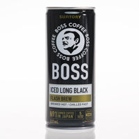 SUNTORY BOSS Coffee - Iced Long Black (237ml) CAN