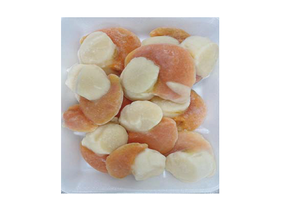 FROZEN SCALLOP ROE ON LARGE 500G