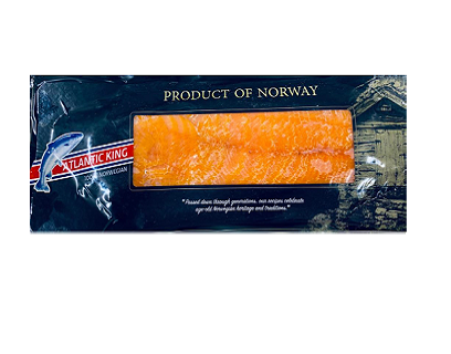 FROZEN SMOKED SALMON SLICED 1KG