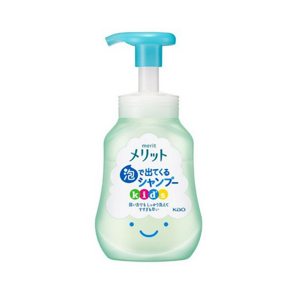 KAO Merit Kids Foaming Shampoo Original (300ml) 花王泡で出てくるシャンプーキッズ