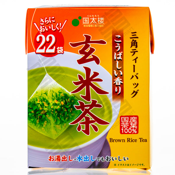 KUNITARO Genmaicha - Green Tea with Roasted Rice in Tea Bag (22pc)