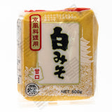 HANAMARUKI Kyofuryoriyo Shiro Miso - White Soy Bean Miso Paste (500g) 味噌