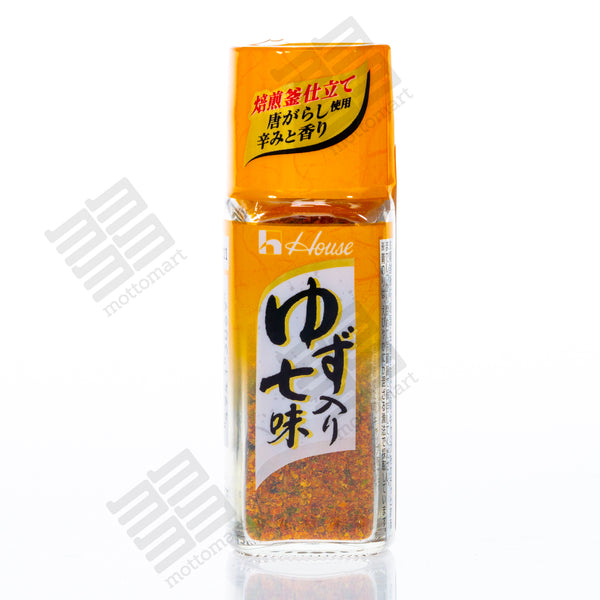 HOUSE Yuzu Shichimi - Yuzu Citrus Chilli Powder (14g) ハウス ゆず入り七味