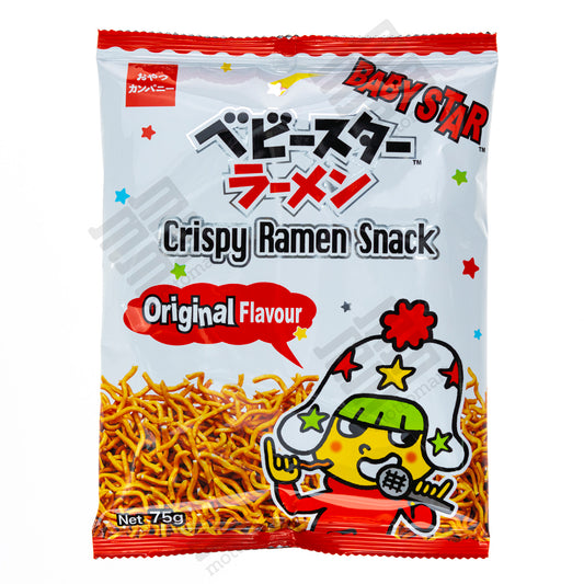 BABYSTAR Crispy Ramen Snack - Original Flavour (75g) x 15 Packs