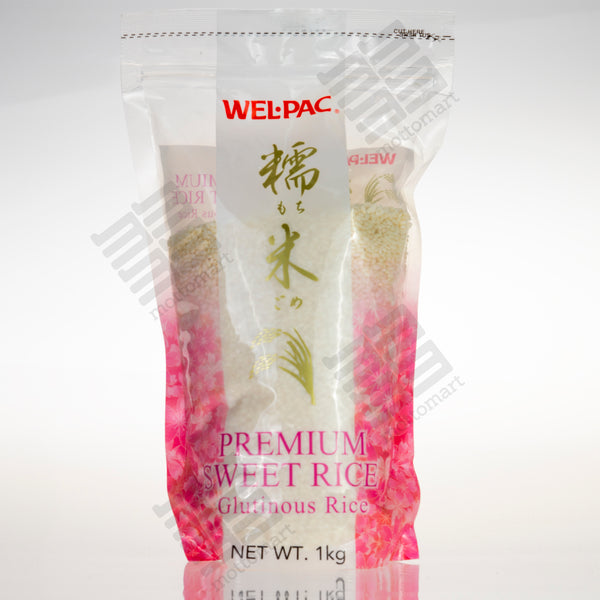 WELPAC Premium Sweet Rice Mochigome - Short Grain Glutinous Rice (1kg) もちごめ