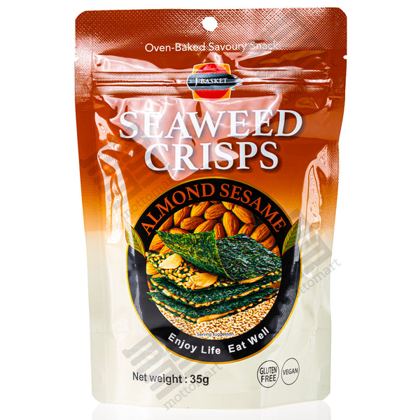 JBASKET Almond Sesame Seaweed Crisps (35g)