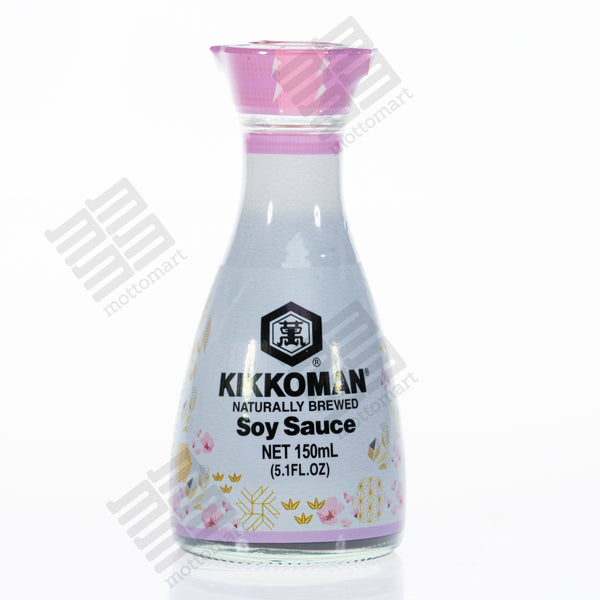 KIKKOMAN Shoyu Fancy - Soy Sauce (150ml) with Flower Pattern