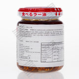 MOMOYA Taberu Rayu  - Spicy Chilli Oil for Rice (110g) 桃屋 辛そうで辛くない少し辛いラー油