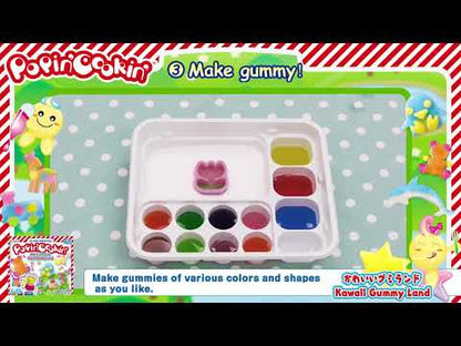 KRACIE Popin 'Cookin' Gummy Candy - Kawaii Gummy land (27g)